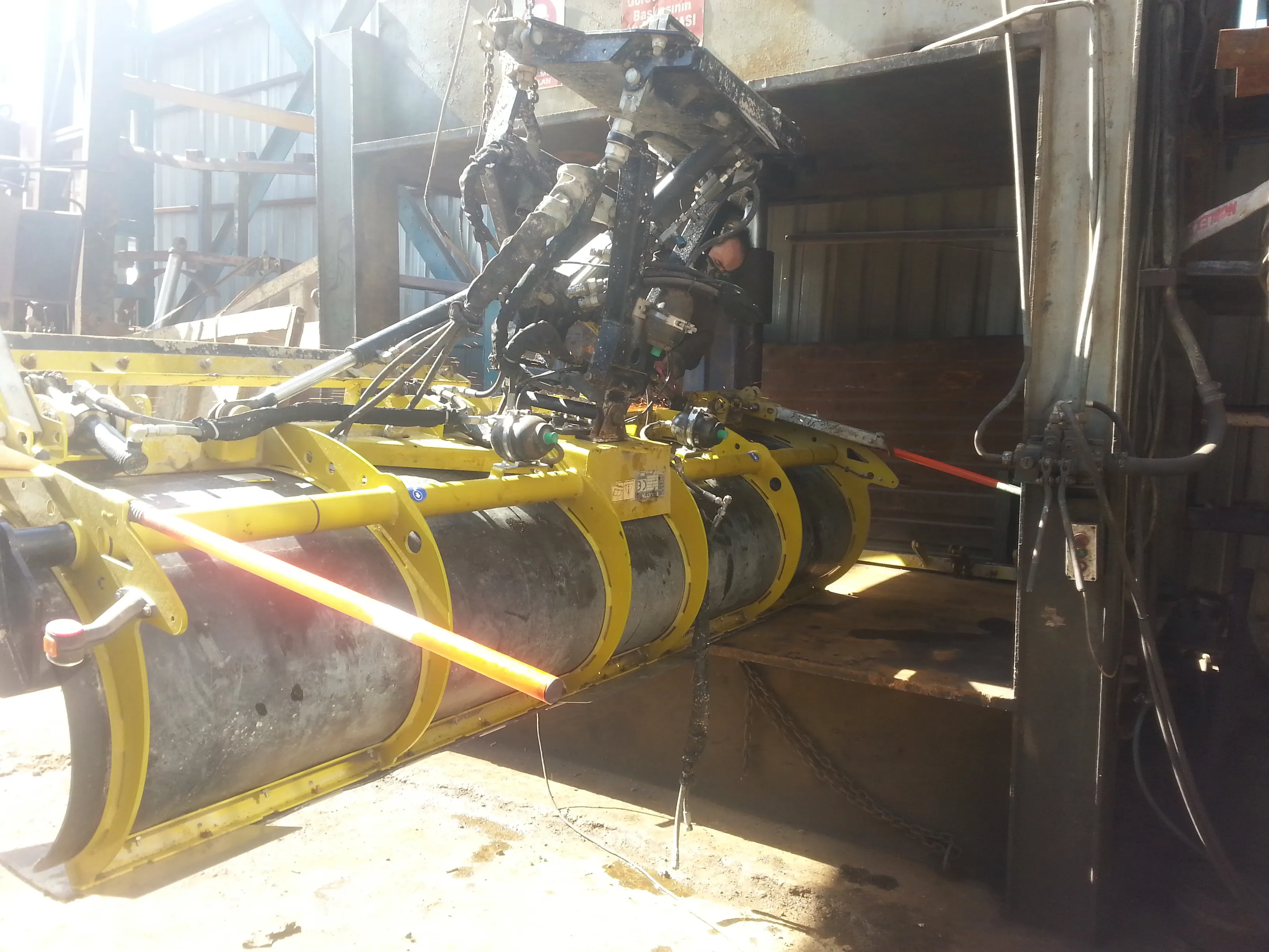 Kar Küreme Bıçak Düzeltme 